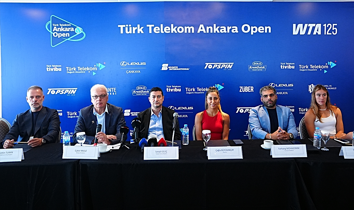 Türk Telekom Ankara Açık WTA 125’e 20 ülkeden 50 tenisçi katılacak