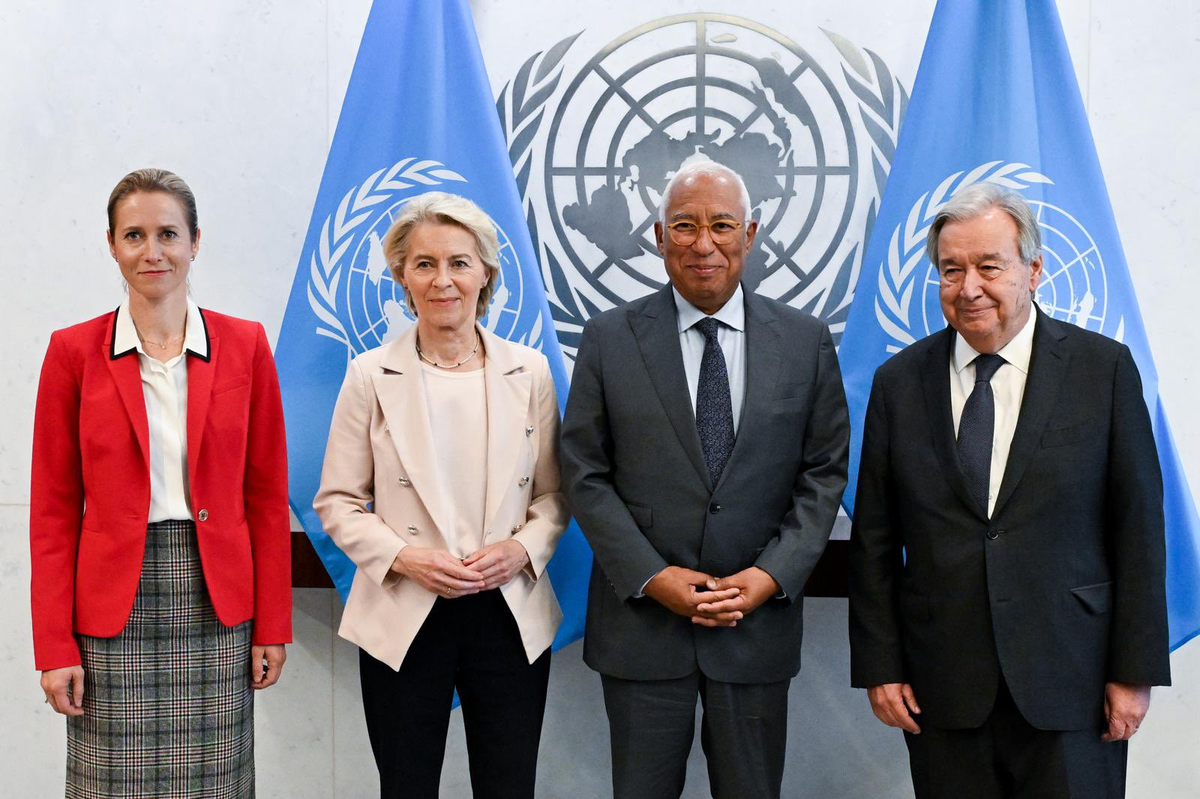 Von der Leyen, Costa ve Kallas, BM 81. Genel Kurulu öncesi Guterres ile görüştü
