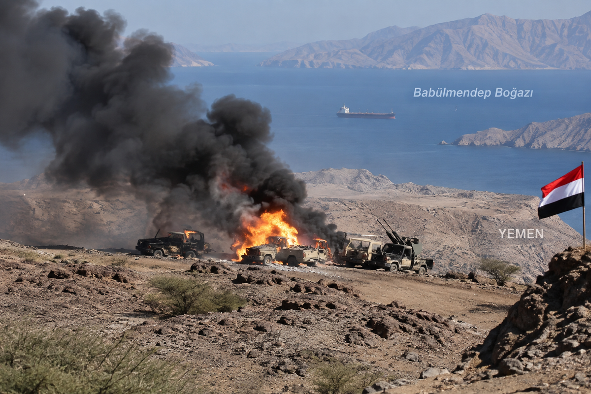 Yemen’de Amalika Tugayları, Kehbub’da 5 Husi aracını imha etti, araçlardakiler öldü