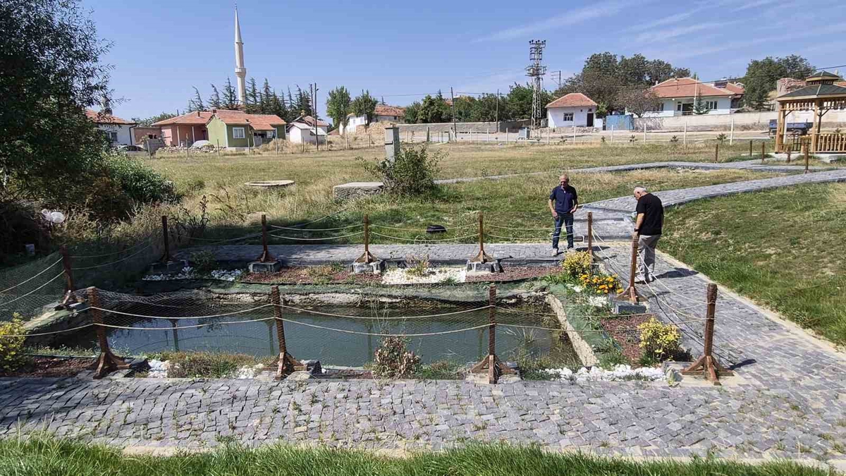 Yozgat Sarıkaya'da Roma dönemine ait olduğu değerlendirilen havuz 20 sene sonra doldu