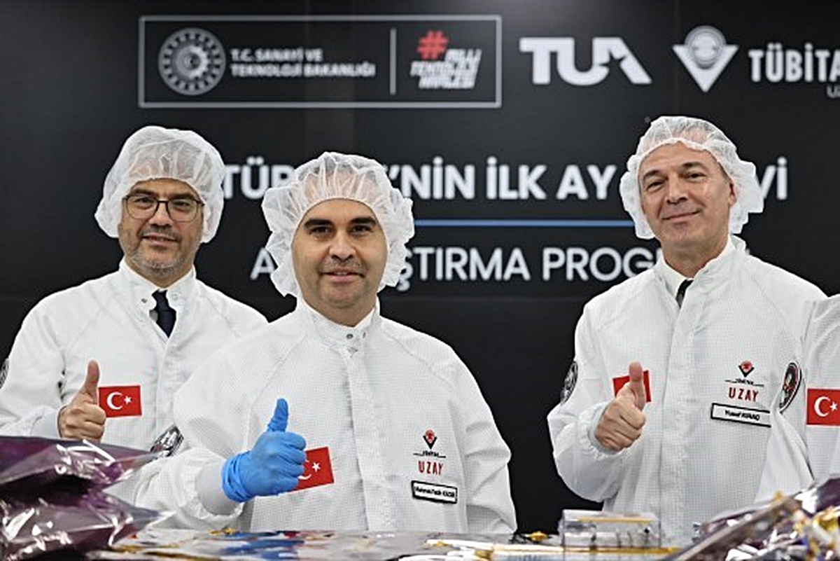 2027'de fırlatılması hedeflenen Ay Uzay Aracı'nda üretim tamamlandı, testlere geçildi
