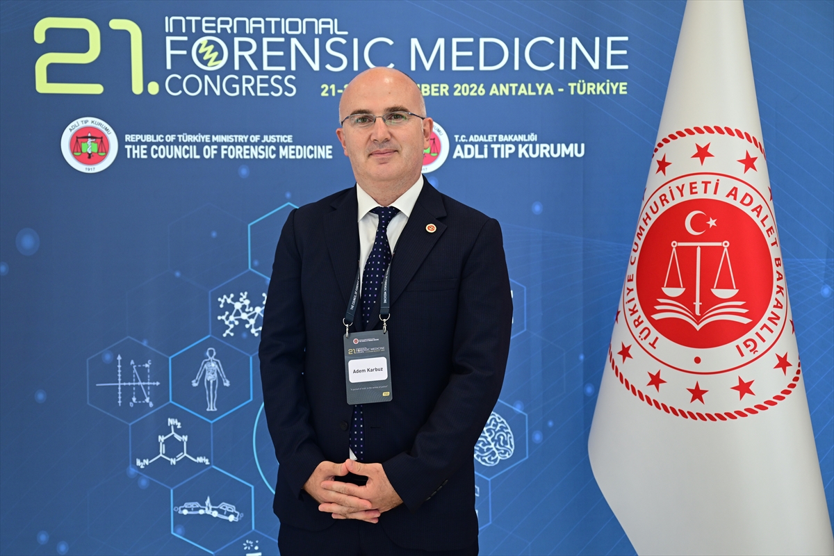 Antalya'da Adli Tıp Günleri Kongresi 41 ülkeden katılımla düzenleniyor