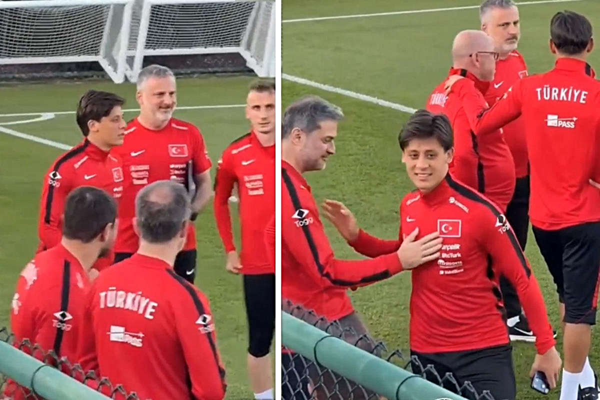 Arda Güler yine gönülleri fethetti! Milli takım idmanındaki tavrı dikkat çekti
