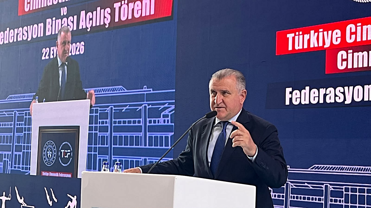 Bakan Bak, Ankara Etimesgut'ta cimnastik salonu ve federasyon binasını açtı