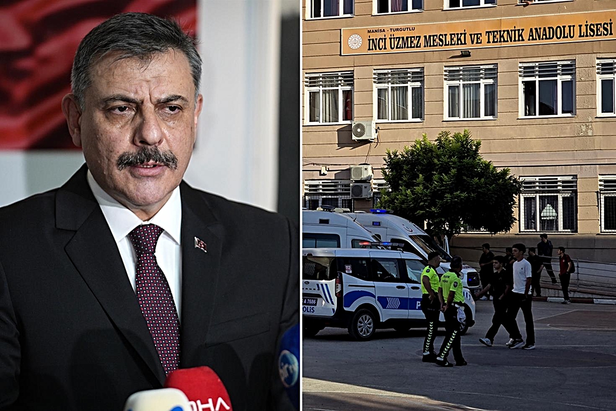 Bakan Çiftçi, Manisa'daki okul saldırısına ilişkin son durumu paylaştı