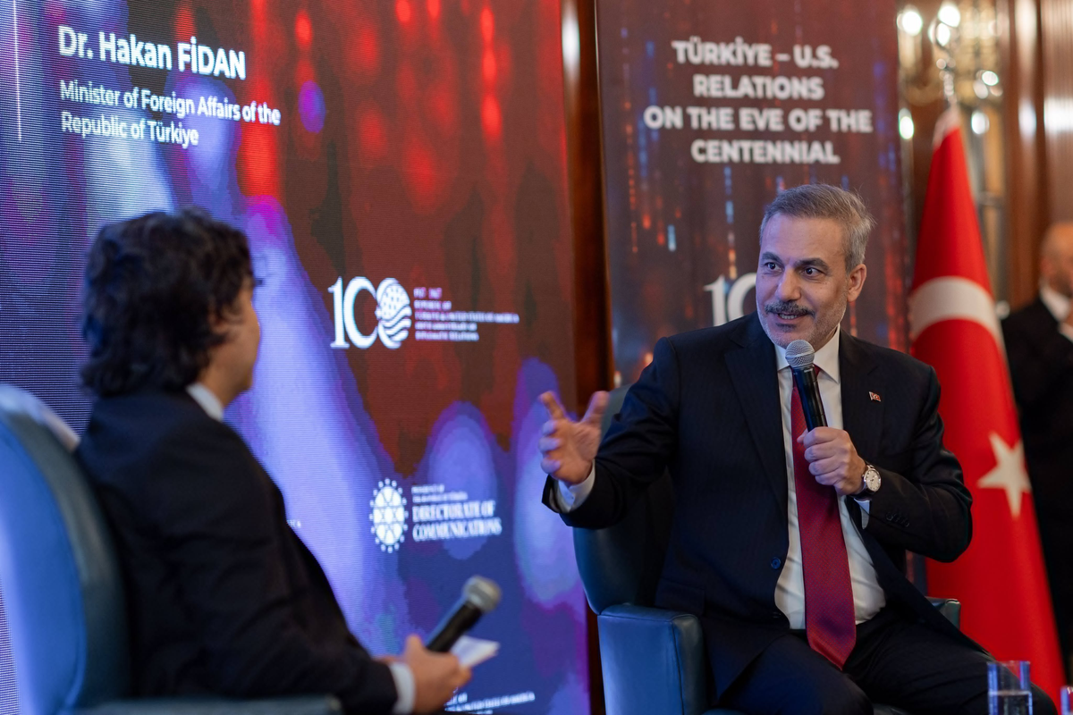 Bakan Fidan, '100. Yıla Girerken Türkiye-ABD İlişkileri' paneline katıldı: 'Mekke İttifakı kurumsallaştığında diğer ülkelere katılım daveti açık olacak'
