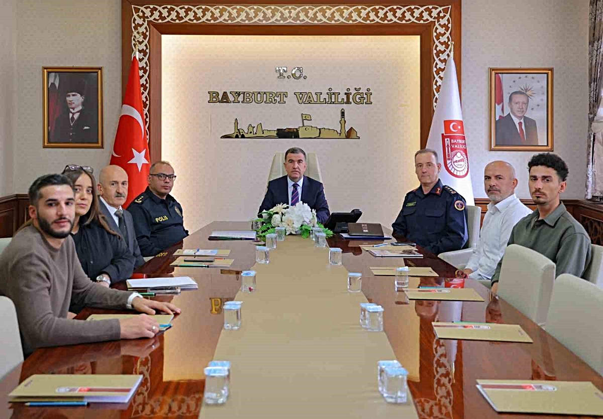 Bayburt Valisi Eldivan asayiş verilerini paylaştı, 96 olayın tamamı aydınlatıldı