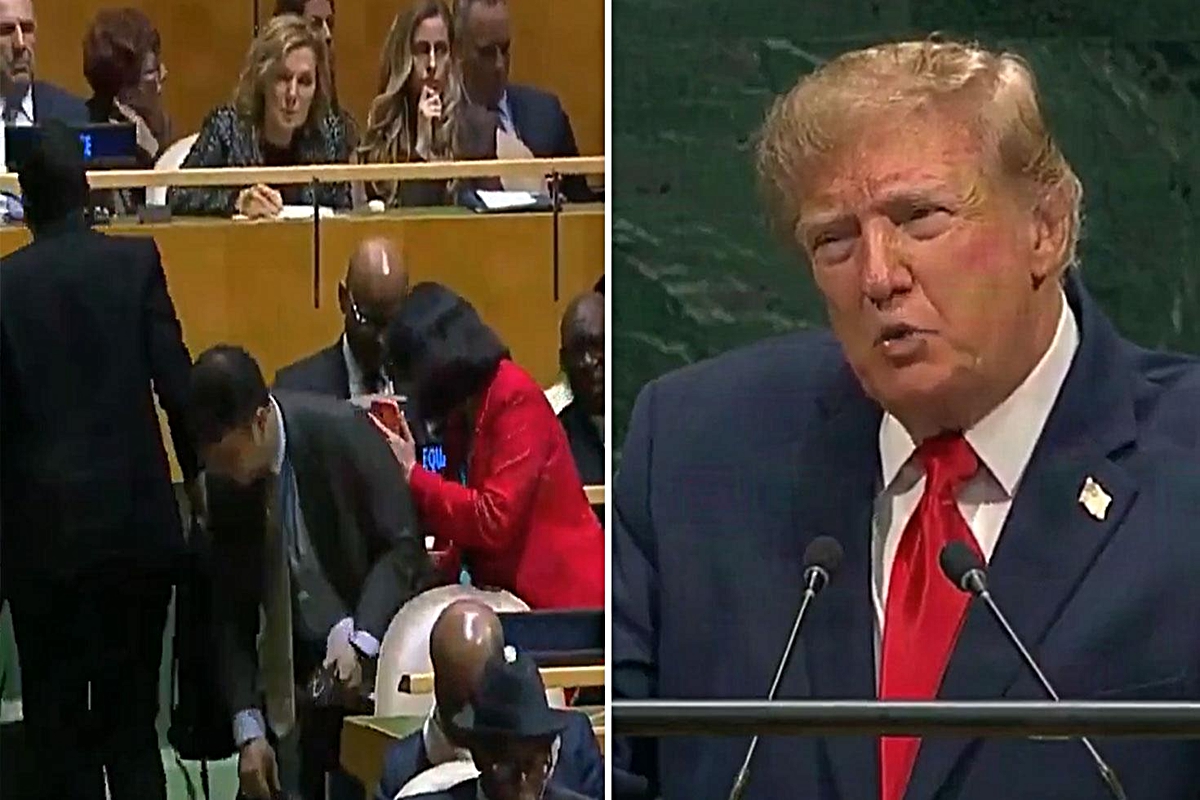 BM Genel Kurulu'nda konuşan Trump'a soğuk duş: Küba heyeti salonu terk etti