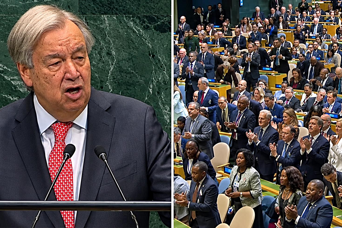 BM Genel Sekreteri Guterres’ten veda konuşması! Ayakta alkışlandı
