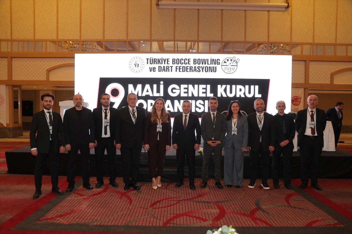 Bocce Bowling ve Dart Federasyonu genel kurulunda faaliyet raporu ibra edildi