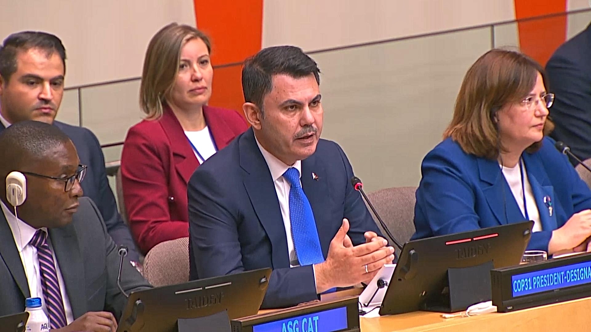 COP31 Başkanı Murat Kurum, BM’de Eylem Gündemi’ni 10 tema ve 6 hedefle tanıttı