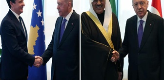 Cumhurbaşkanı Erdoğan'dan ABD'de diplomasi trafiği