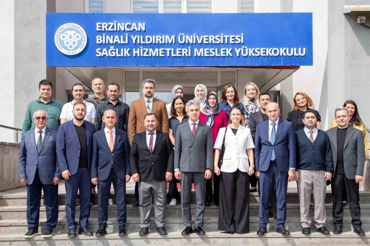 EBYÜ Sağlık Hizmetleri MYO müdürlüğünü Doç. Dr. Fatih Aydoğdu devraldı