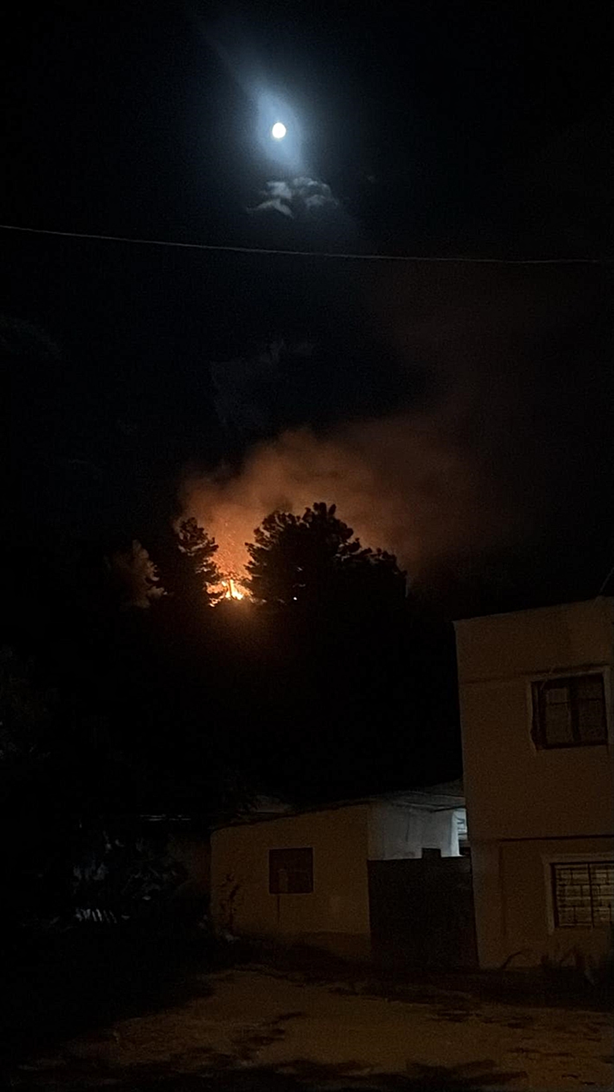 Hatay Arsuz'da Hüyük Mahallesi'ndeki orman yangını itfaiye ekipleri söndürdü