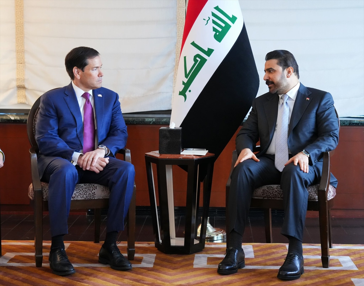 Irak Başbakanı Zeydi ile ABD'li Rubio New York'ta ekonomik işbirliğini görüştü