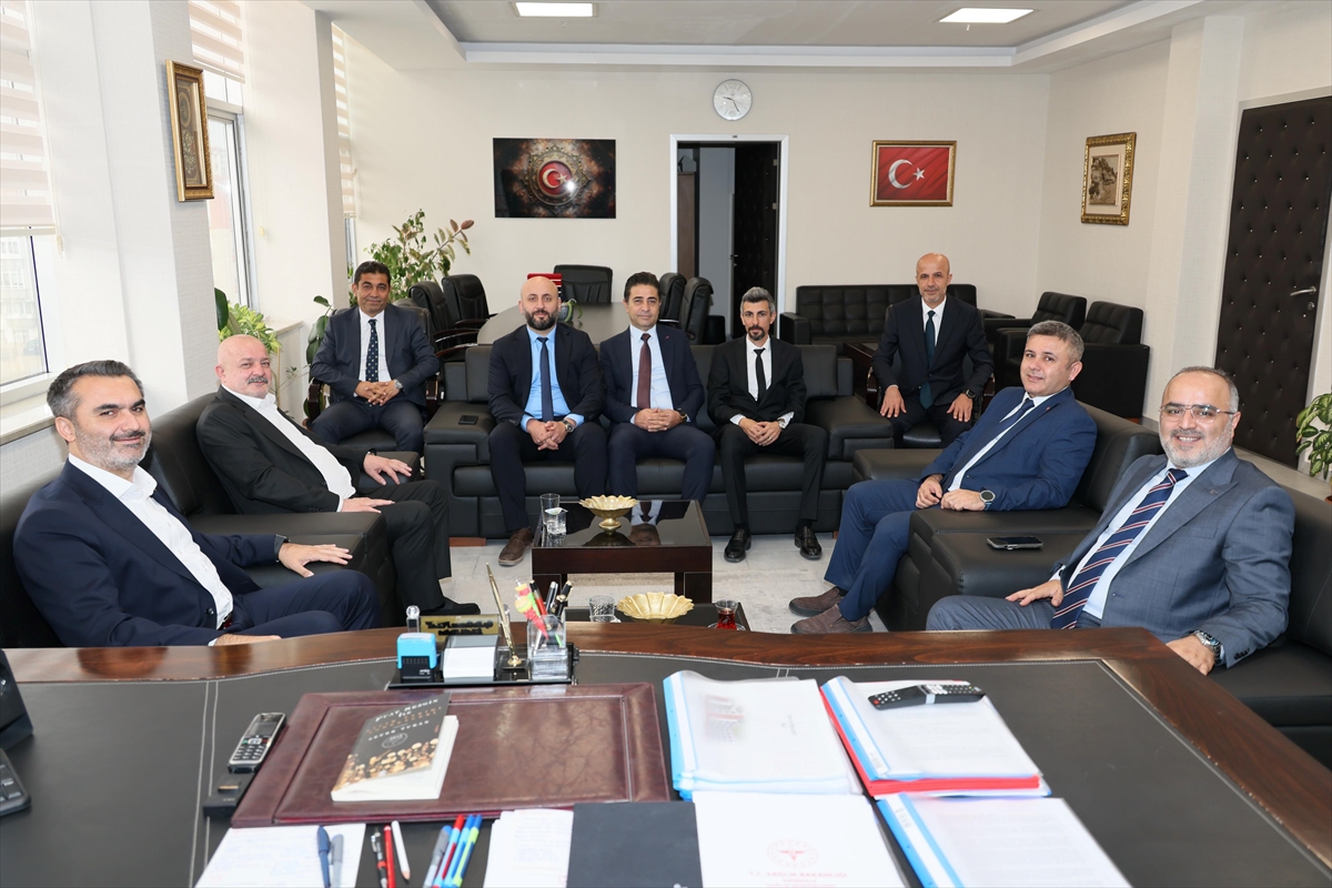 Kırıkkale’de sağlık yatırımları, Kaplan ve Ceylan’ın Polat ziyaretinde ele alındı