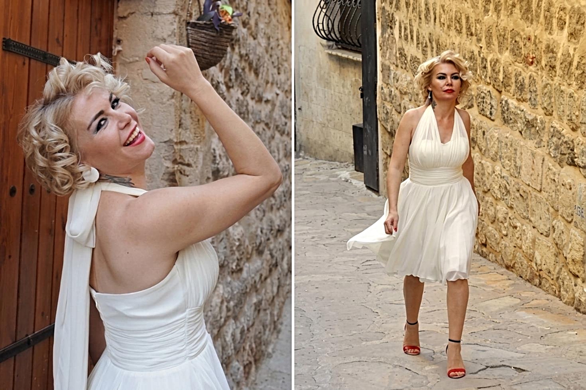 Mardinli Marilyn Monroe tahliye oldu