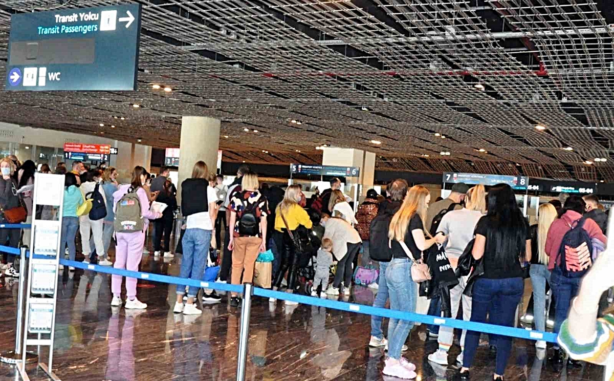 Muğla'da yabancı turist sayısı ilk 8 ayda geçen yıla göre yüzde 6 azaldı