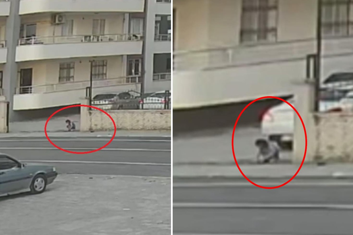 4 yaşındaki kız çocuğu, geri manevra yapan aracın altında kaldı! Kan donduran anlar kamerada