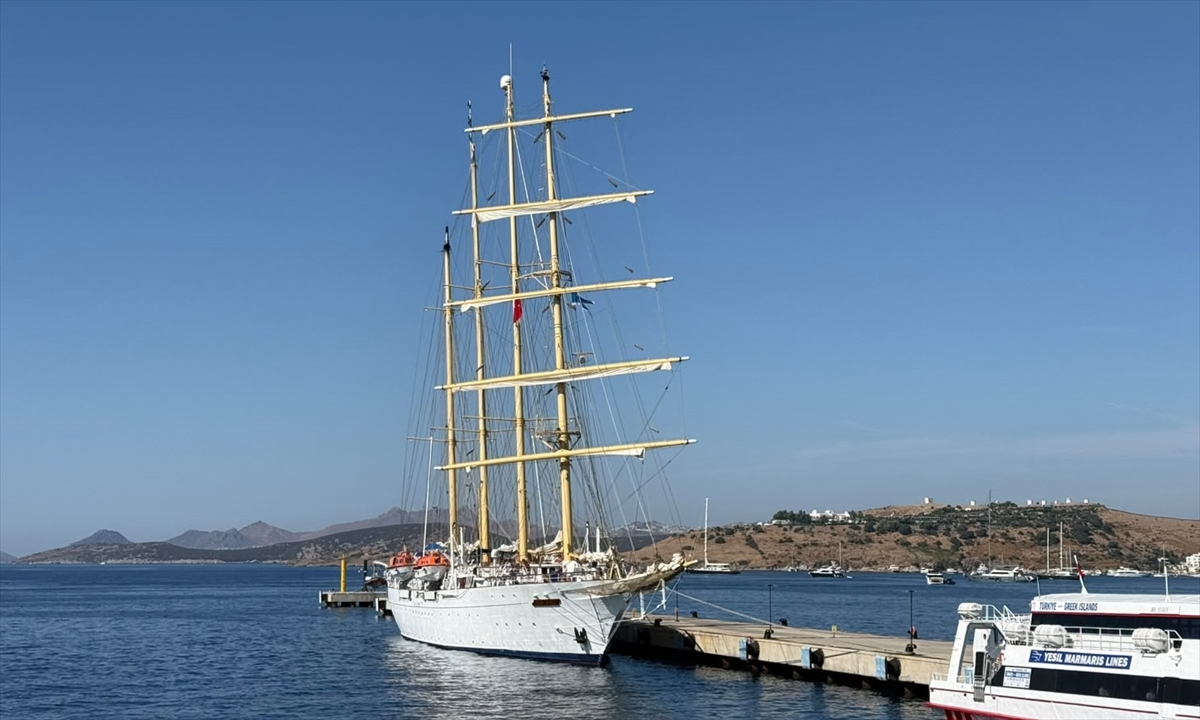 Star Flyer kruvaziyeri Bodrum'a 152 turist getirdi, sıradaki durak Dalyan