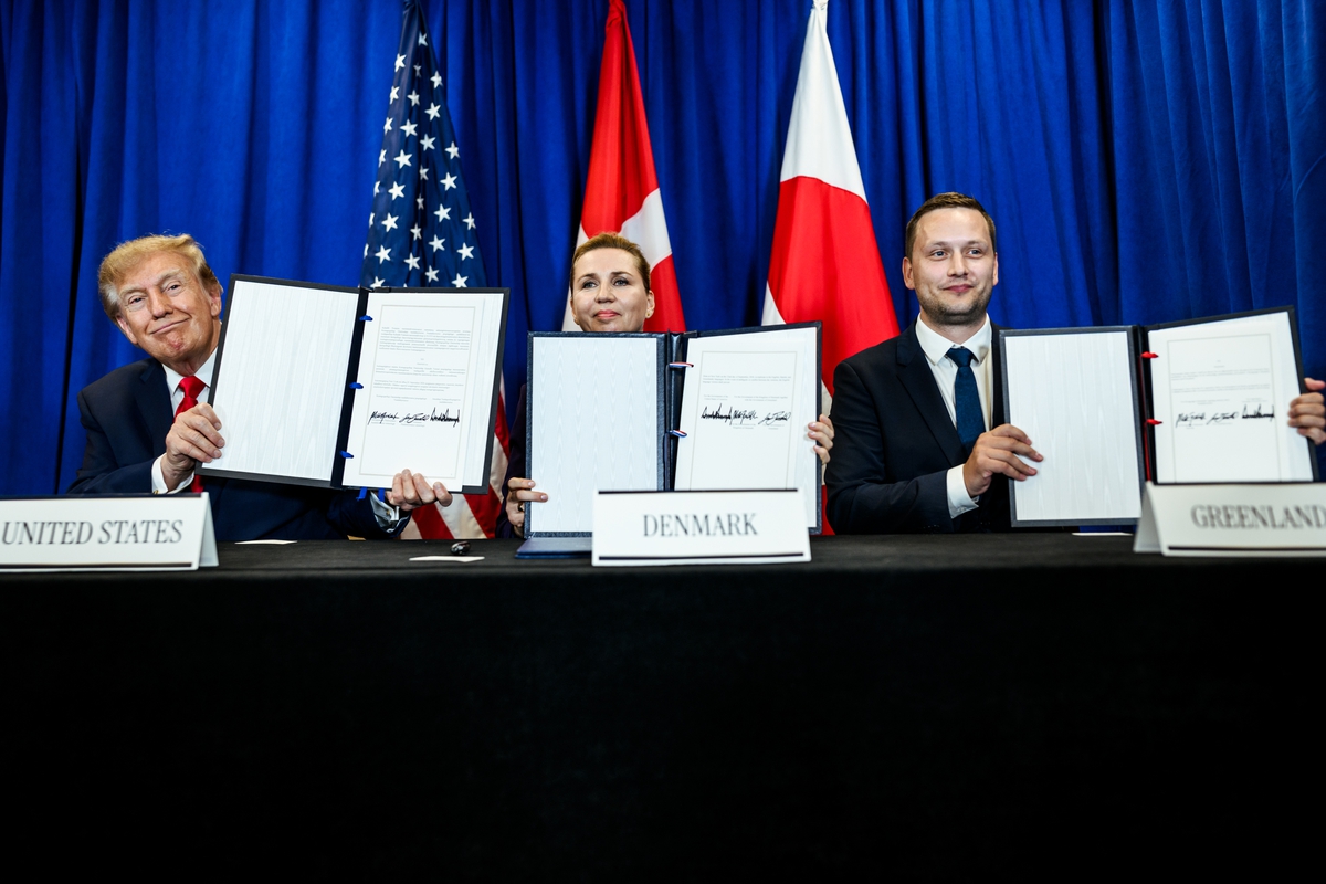 Trump, Danimarka ve Grönland liderleriyle New York’ta güvenlik anlaşması imzaladı