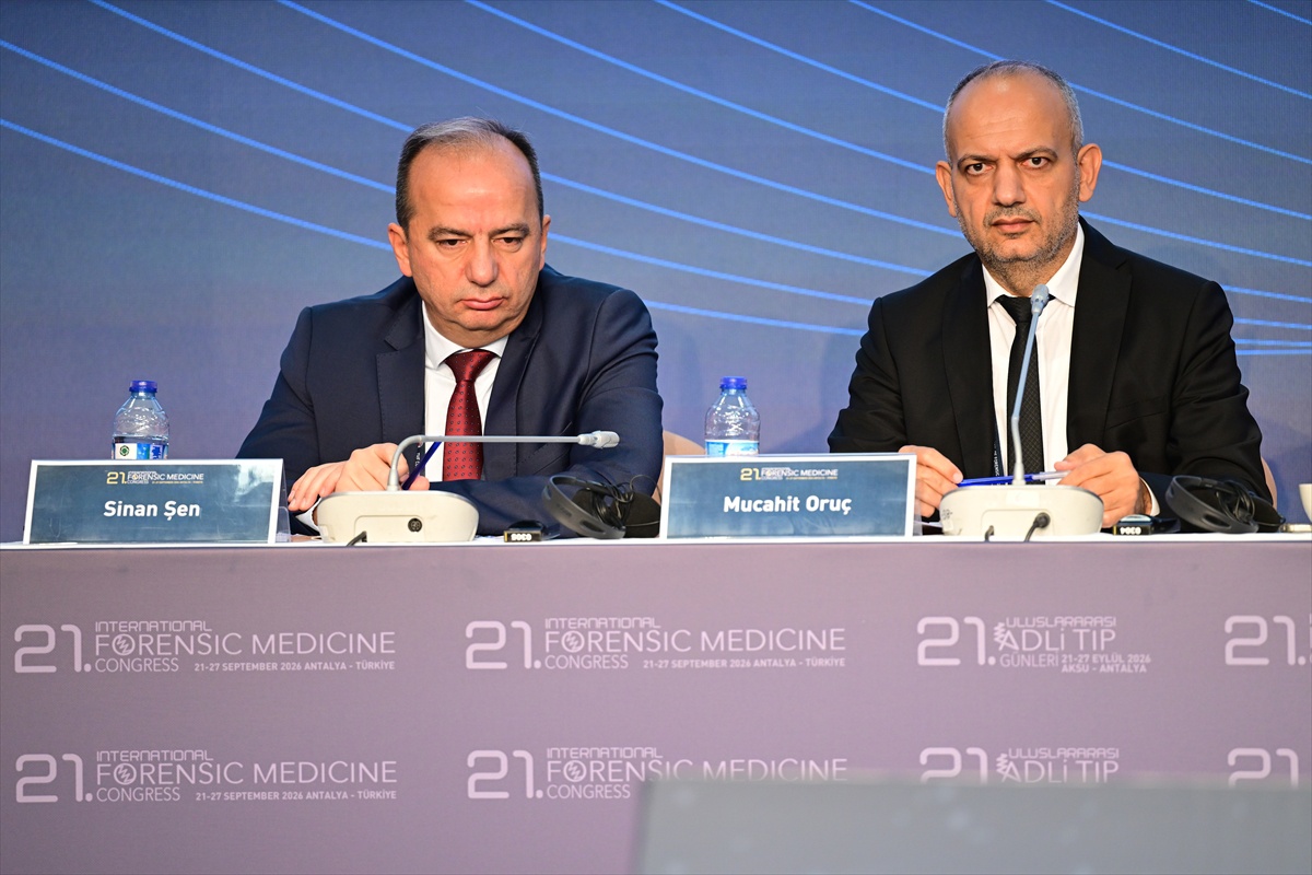 21’inci Uluslararası Adli Tıp Günleri’nde üçüncü gün oturumları Antalya’da tamamlandı