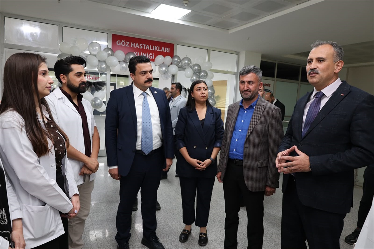 Ağrı Eğitim ve Araştırma Hastanesinde 12 poliklinik odalı göz kliniği hizmete girdi