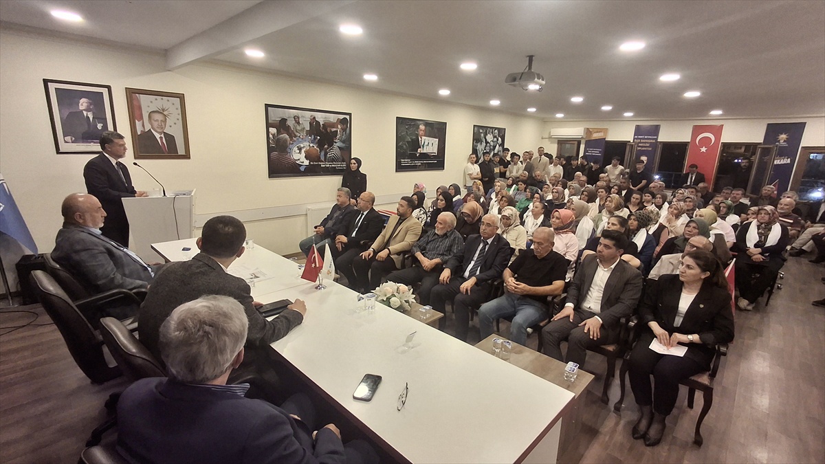 AK Parti Beypazarı danışma meclisinde Yamalı, belediye başkanlığı hedefini açıkladı