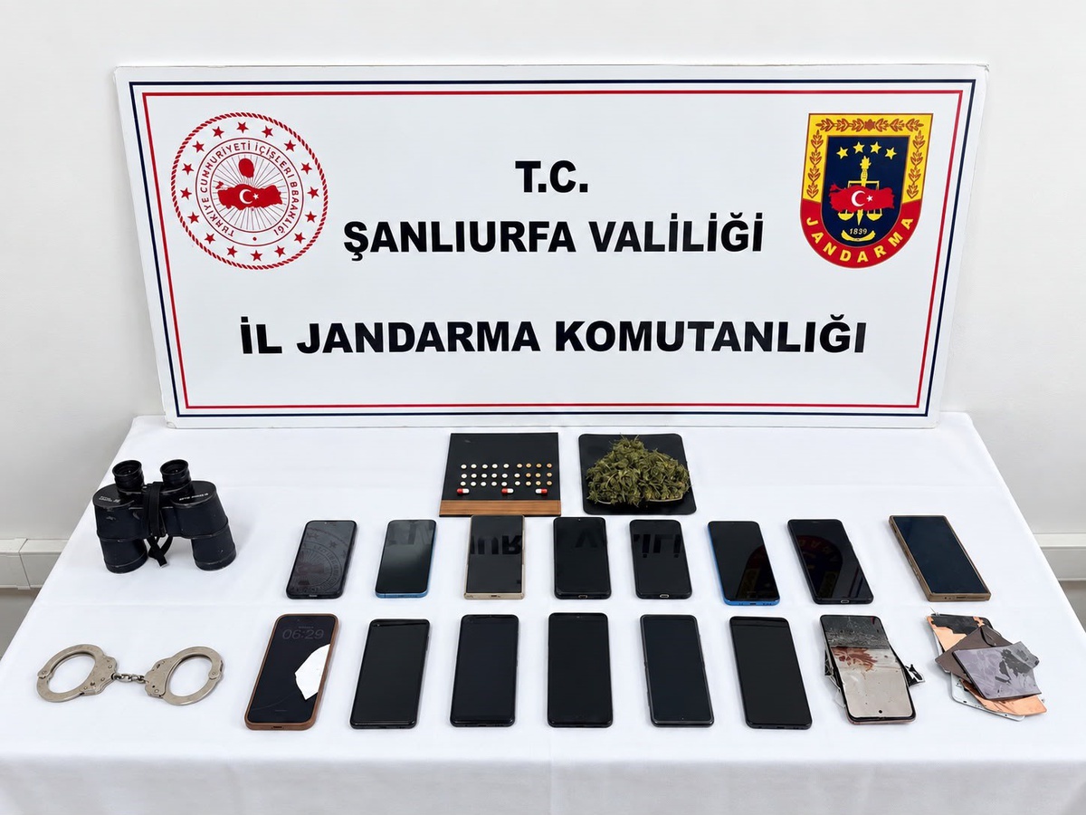 Akçakale'de 5 milyon 500 bin TL dolandıran 3 zanlı dronla mısır tarlasında yakalandı