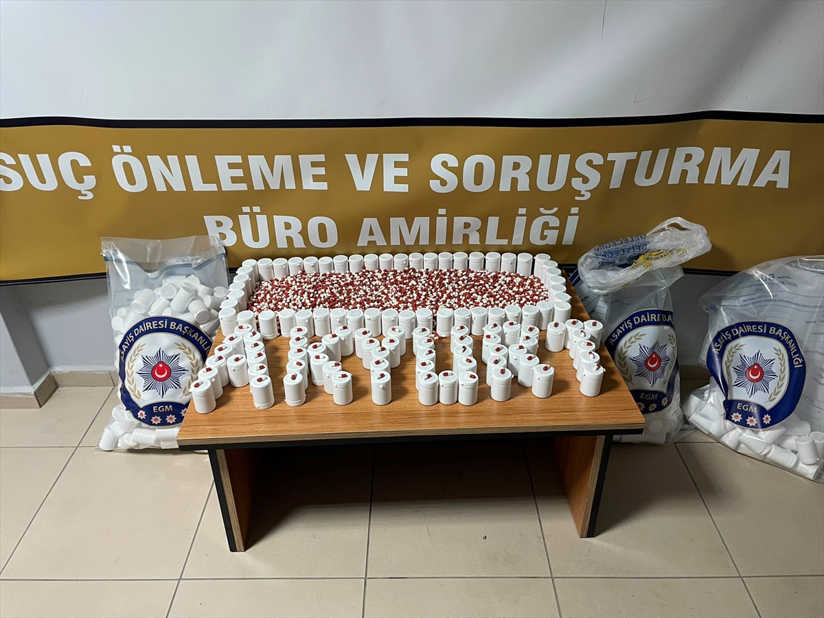Ankara Akyurt'ta operasyonda 24 bin 330 sentetik ecza ele geçirildi, 3 kişi tutuklandı