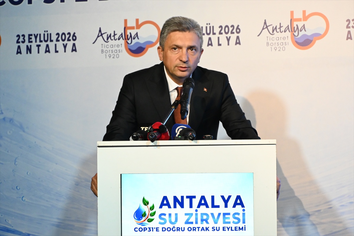 Antalya Su Zirvesi'nde kentin su geleceği için somut adım çağrısı yapıldı