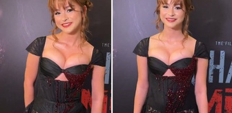 Asena Keskinci'nin gala kombini tartışma yarattı