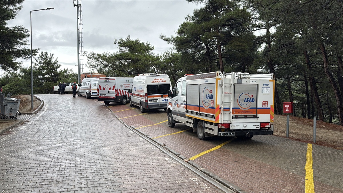 Bursa Nilüfer'de ormanda bulunan ceset kimlik tespiti için Adli Tıp'a gönderildi
