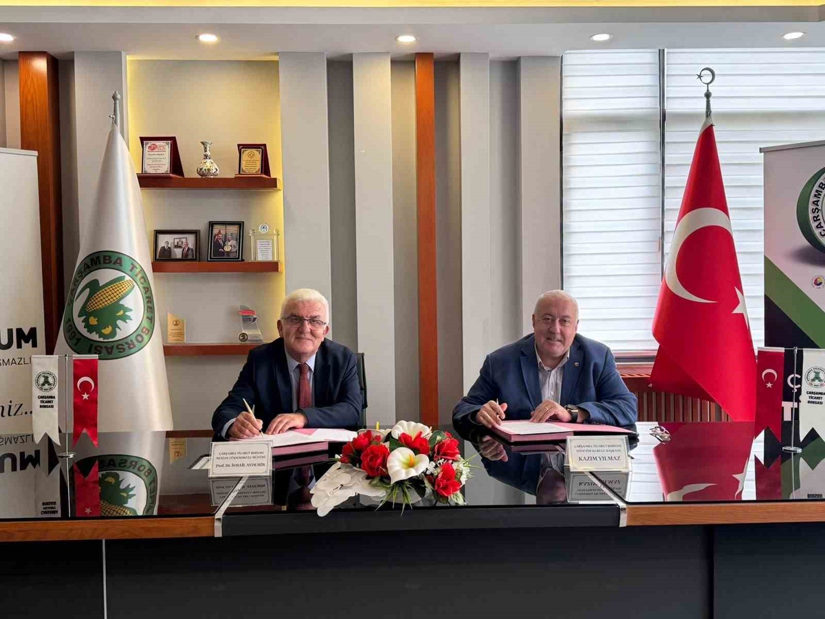 ÇTB ve OMÜ Çarşamba MYO, eğitim ve istihdam için iş birliği protokolü imzaladı