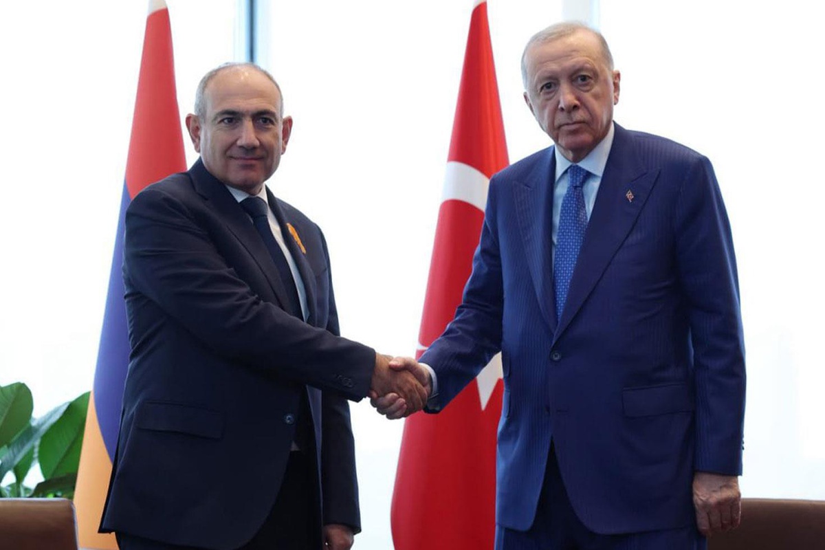 Cumhurbaşkanı Erdoğan, Ermenistan Başbakanı Paşinyan'ı kabul etti