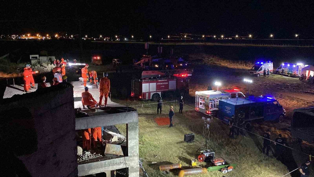 Erzincan'da 24 Eylül'de bölge düzeyi deprem tatbikatına 23 afet grubu katılacak