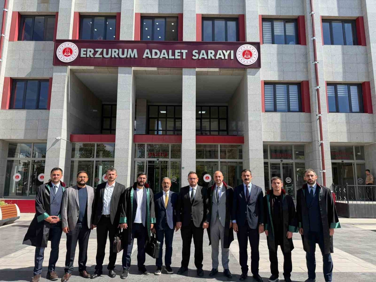 Erzurum'da avukat saldırısı davasında sanığa 7 yıl 1 ay ceza verildi, tahliye edildi