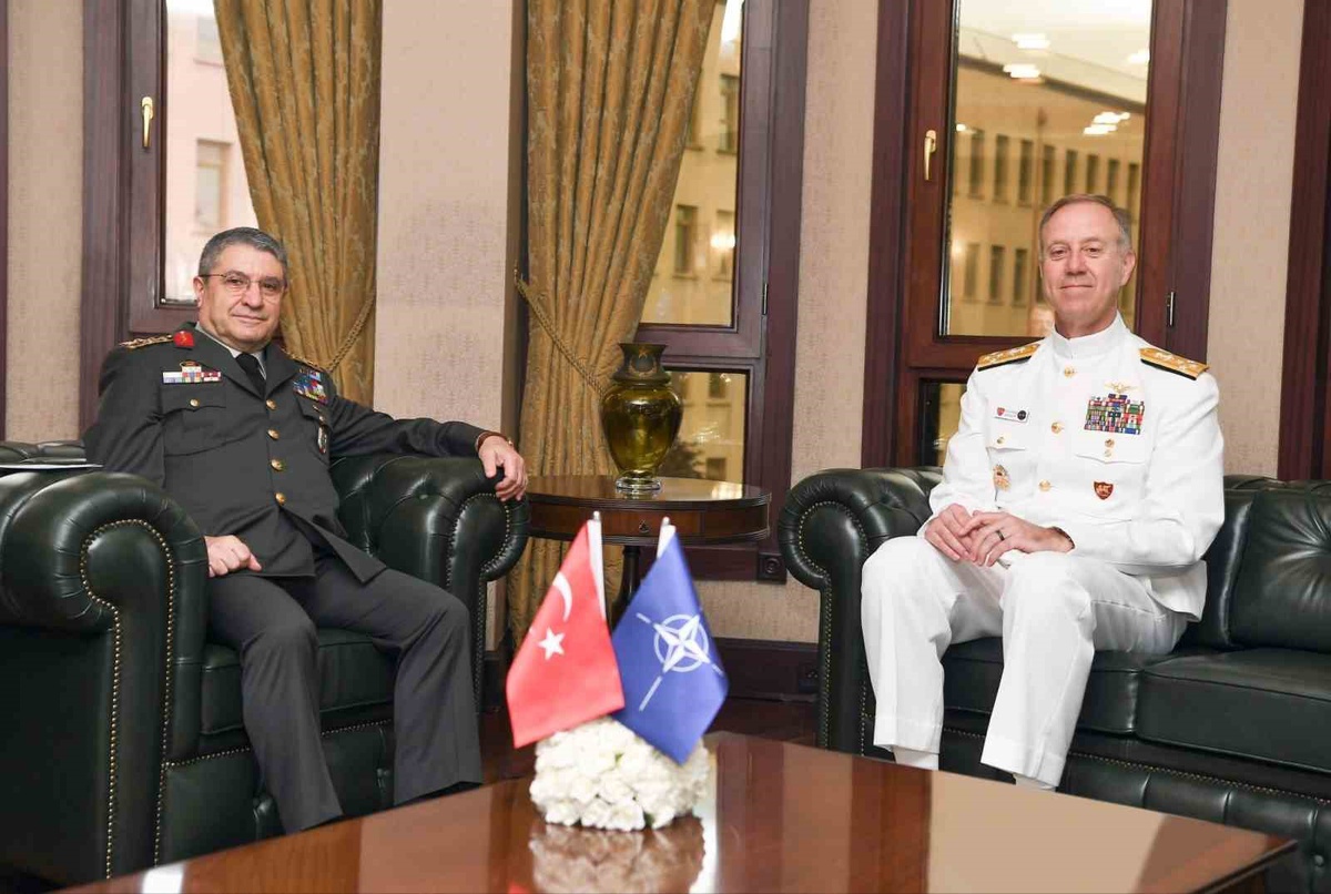 Genelkurmay Başkanı Bayraktaroğlu, NATO Napoli Komutanı Wikoff'u ağırladı