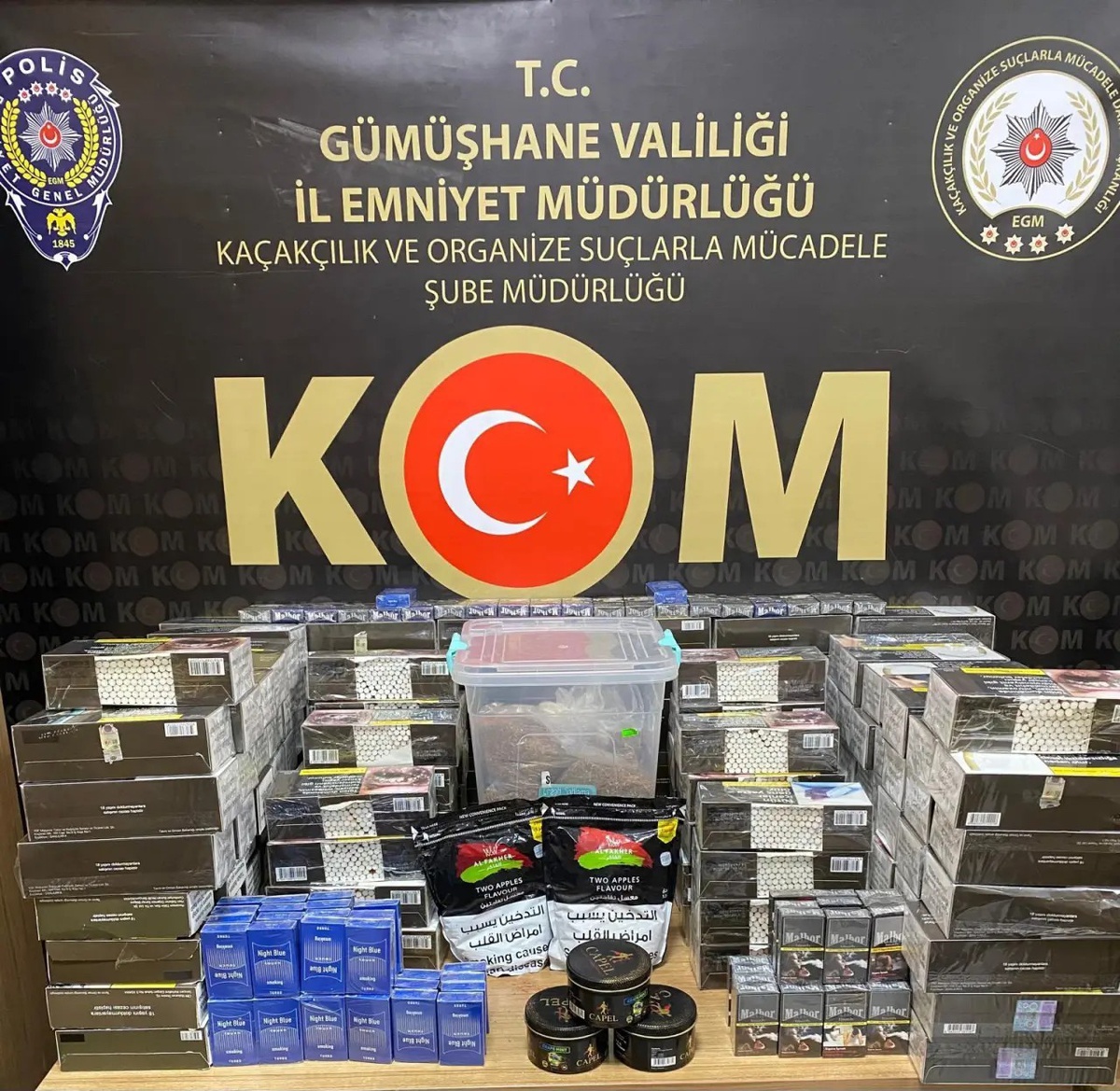 Gümüşhane'de denetimlerde 10 bin 282 kişi sorgulandı, 5 aranan şahıs yakalandı