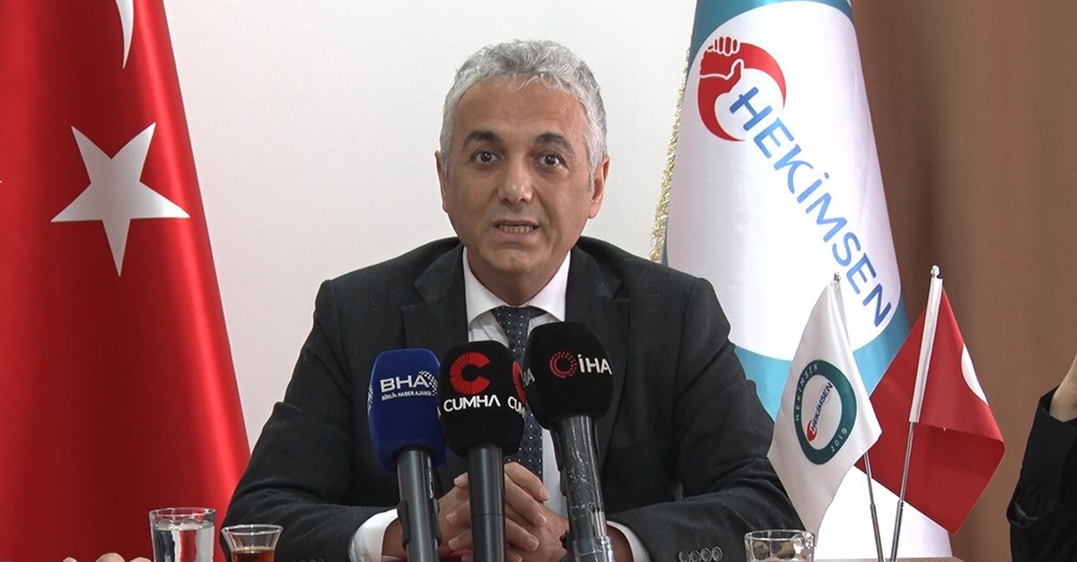 Hekim-Sen Başkanı Kurban, Kayseri'de darbedilen hekim için mevzuat değişikliği istedi