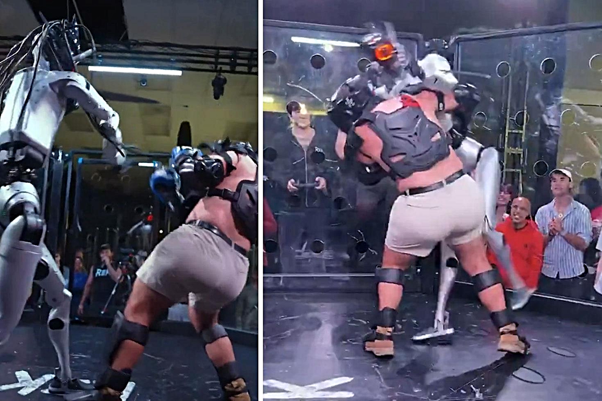 İnsan ve robot kapıştı! İşte kazanan