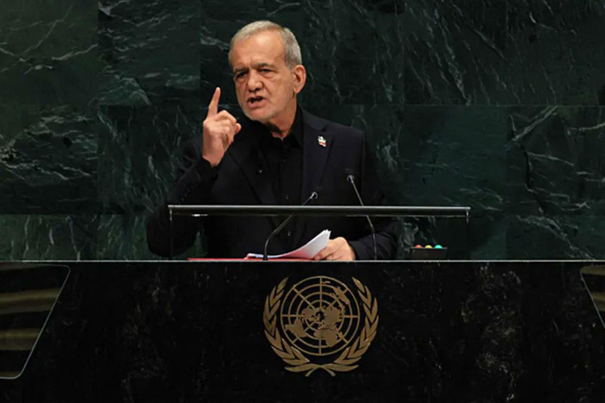 İran Cumhurbaşkanı Pezeşkiyan BM kürsüsünde: Nükleer teknolojimizin sınırlanmasına izin vermeyeceğiz