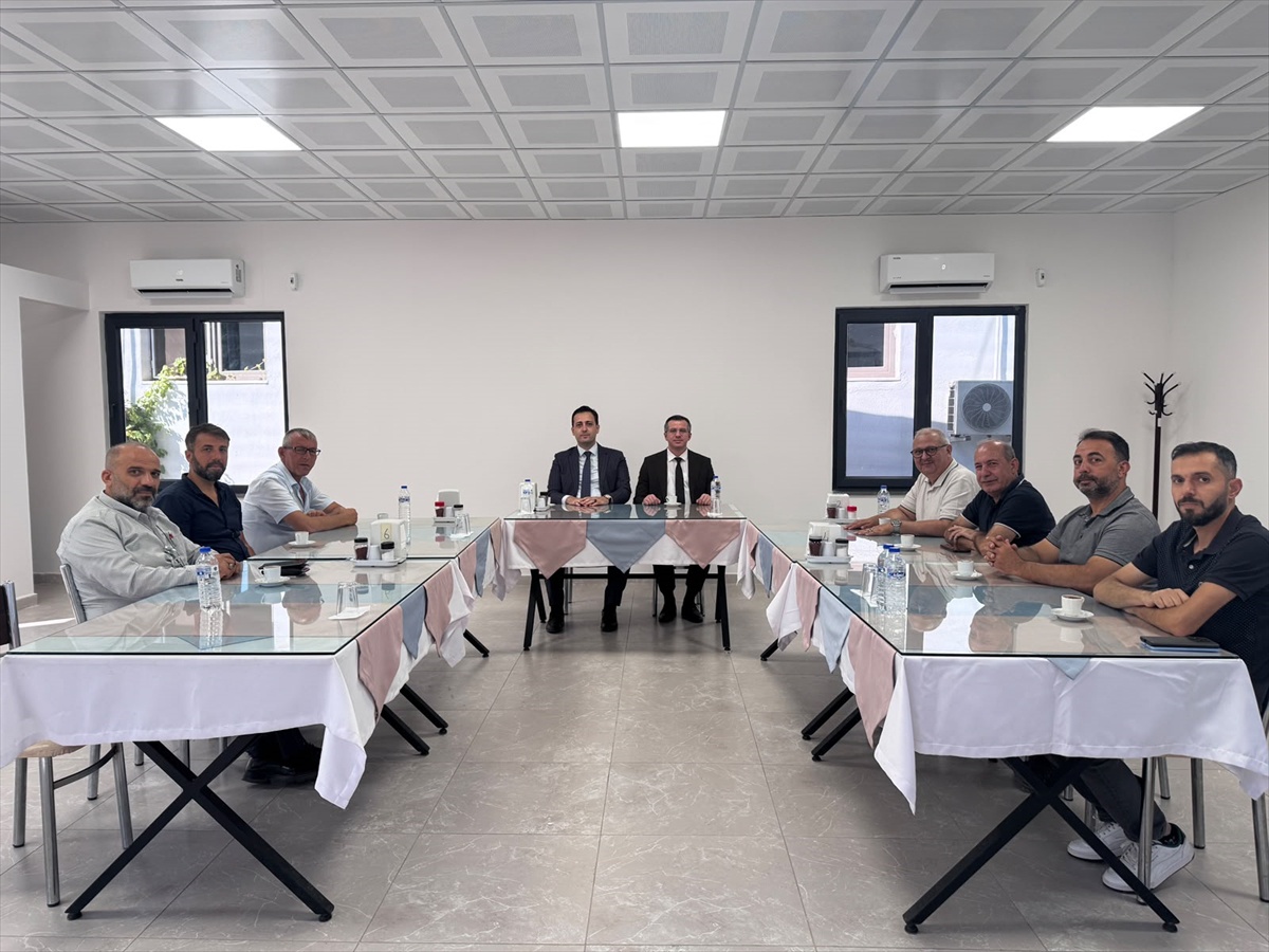 İslahiye'de Başsavcı ve Adalet Komisyonu Başkanı gazetecilerle buluştu