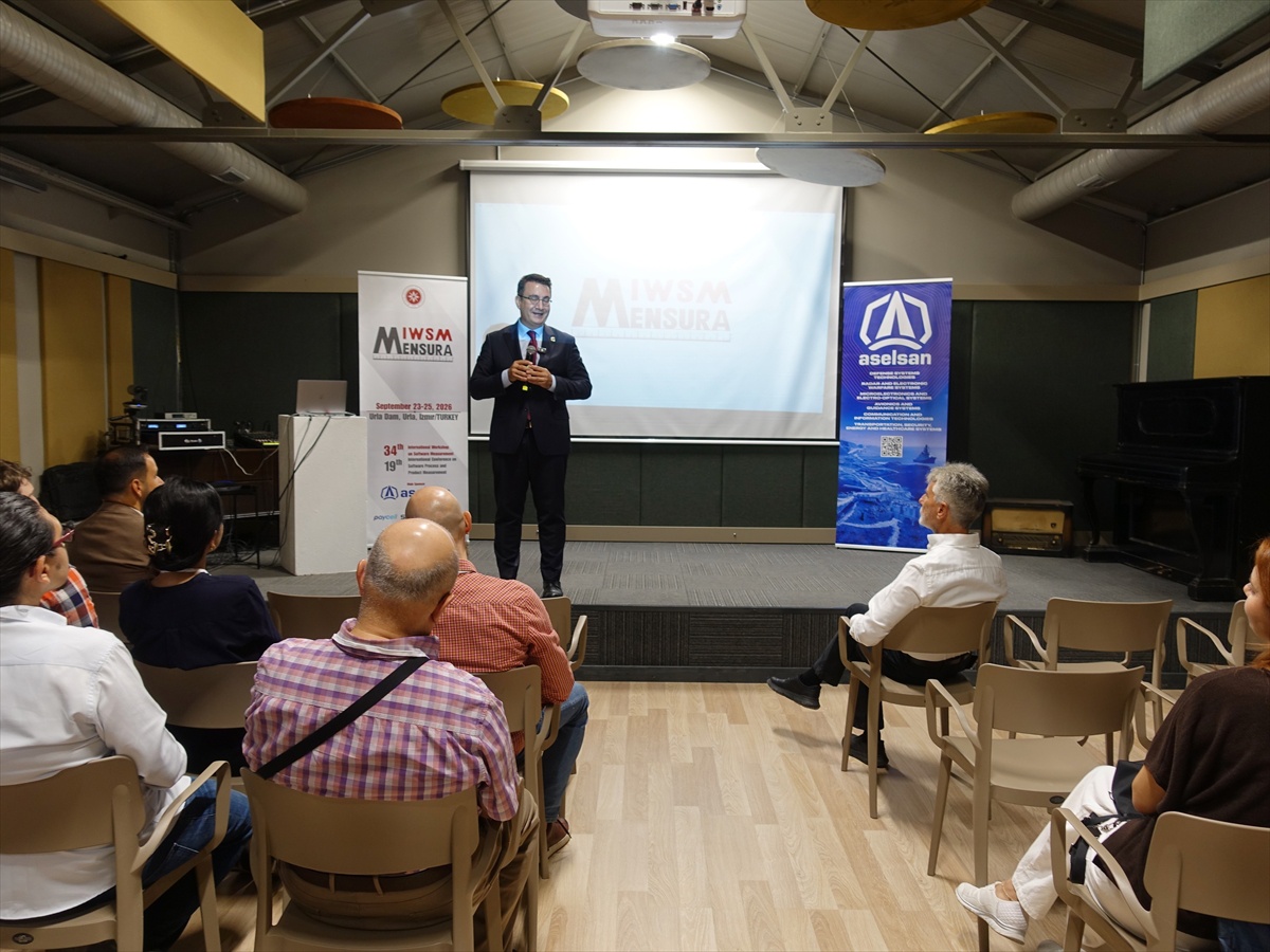 İYTE ev sahipliğinde Urla'da yazılım ölçümü konferansı başladı