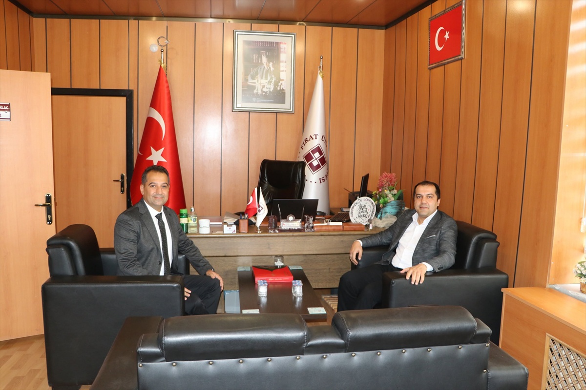 Keban Kaymakamı Onur, Fırat Üniversitesi Keban Meslek Yüksekokulu'nu ziyaret etti