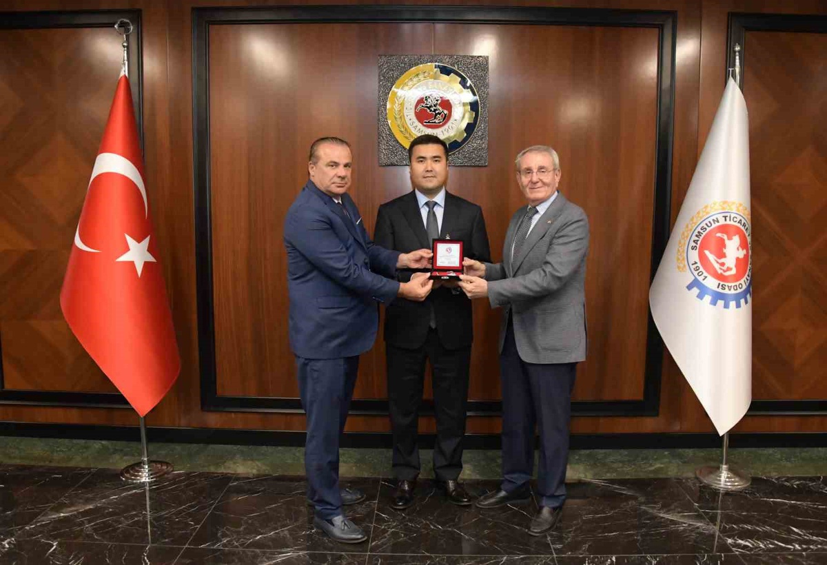 Kırgızistan İstanbul Başkonsolosu Samsun TSO'da yatırım çağrısı yaptı