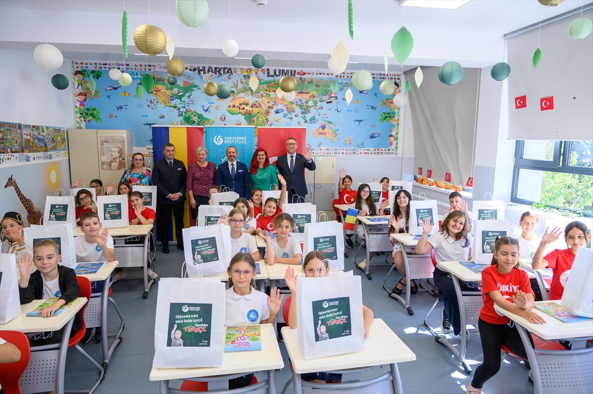 Romanya'da Tercihim Türkçe ile 25 okulda yaklaşık 1500 öğrenci Türkçe öğreniyor