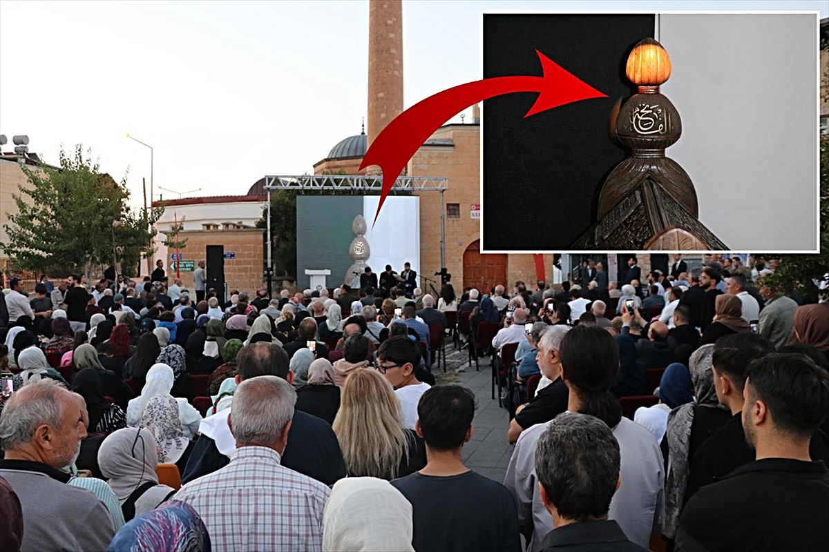Siirt Tillo'da güneşin ilk ışınları 262 yıl önceki düzenekle türbeye ulaştı
