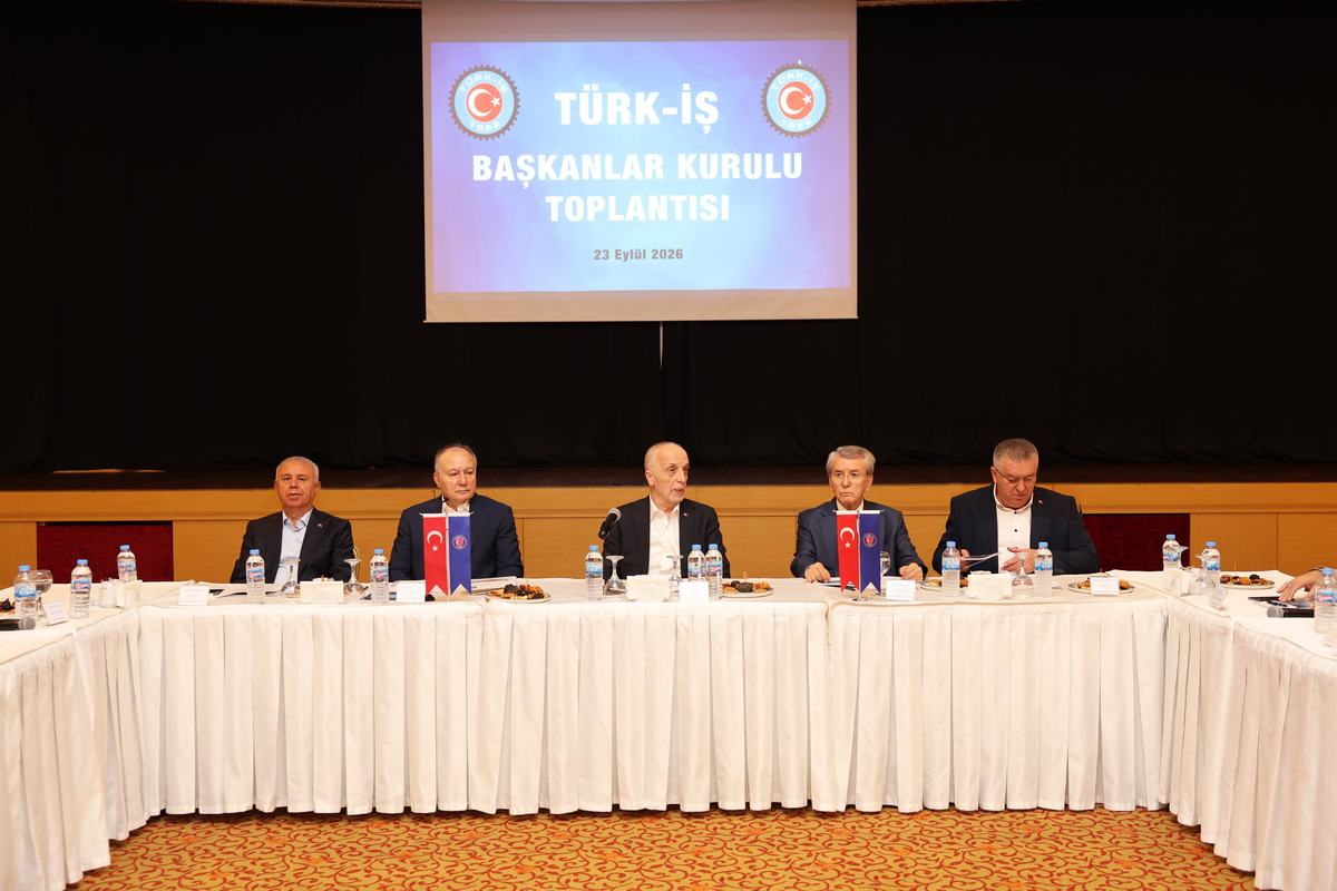 TÜRK-İŞ Başkanlar Kurulu, vergi adaleti ve emekli aylığı dahil 12 talep açıkladı