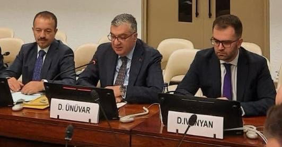 Ulaştırma ve Altyapı Bakan Yardımcısı Ünüvar, Cenevre'de UNECE oturumuna katıldı